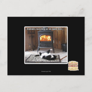 Kastanenbraten Postkarte