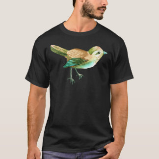 Kastanie Songbird im Grünen T-Shirt