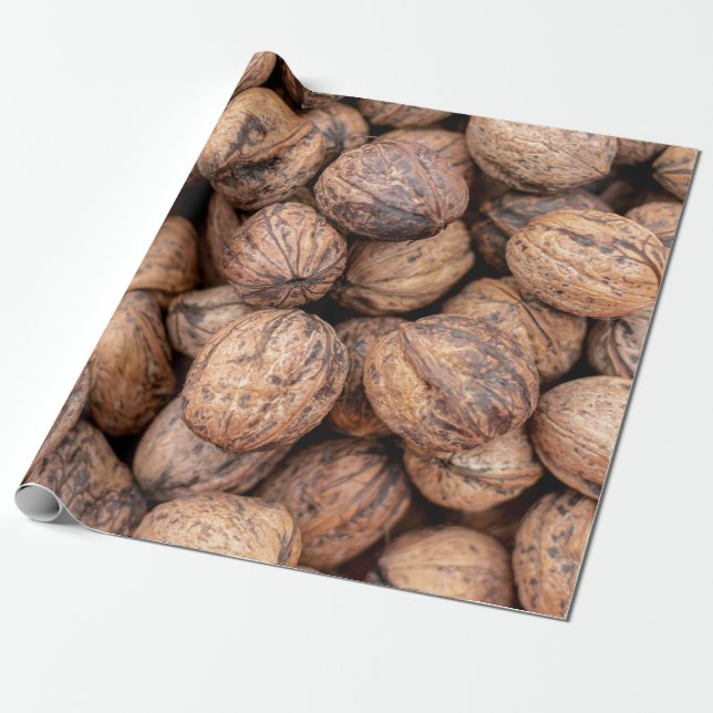 Kastanien Geschenkpapier (Ungerollt)