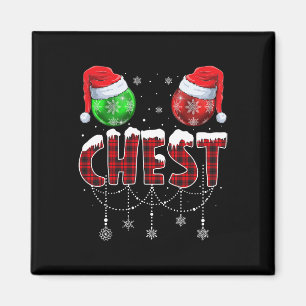 Kastanien Matching Family Fun Brustkerne Weihnacht Magnet