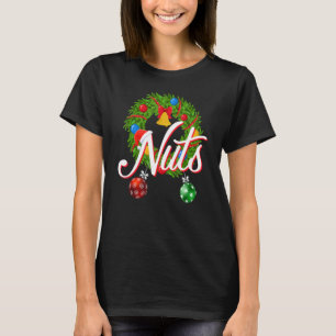 Kastanien-Paarung Kastanien Weihnachten Paar Cos T-Shirt