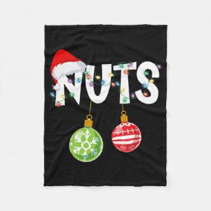 Kastanien-Paarung Kastanien Weihnachten Paare Ich Fleecedecke