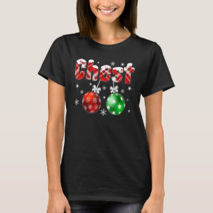 Kastanien-Passende Kastanien-Weihnachten-Paare Hu T-Shirt