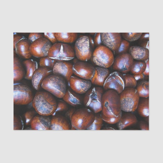 Kastanien Seidenpapier (Vorderseite)
