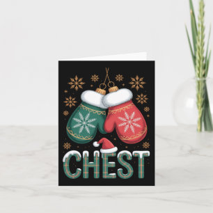 Kastanien Weihnachten Kastanien Familie Lustig Karte