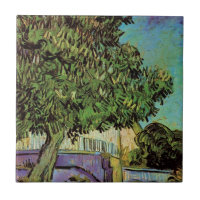 Kastanienbaum in Blossom von Vincent van Gogh