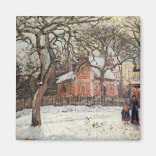 Kastanienbäume in Louveciennes, c.1871-2 Magnet