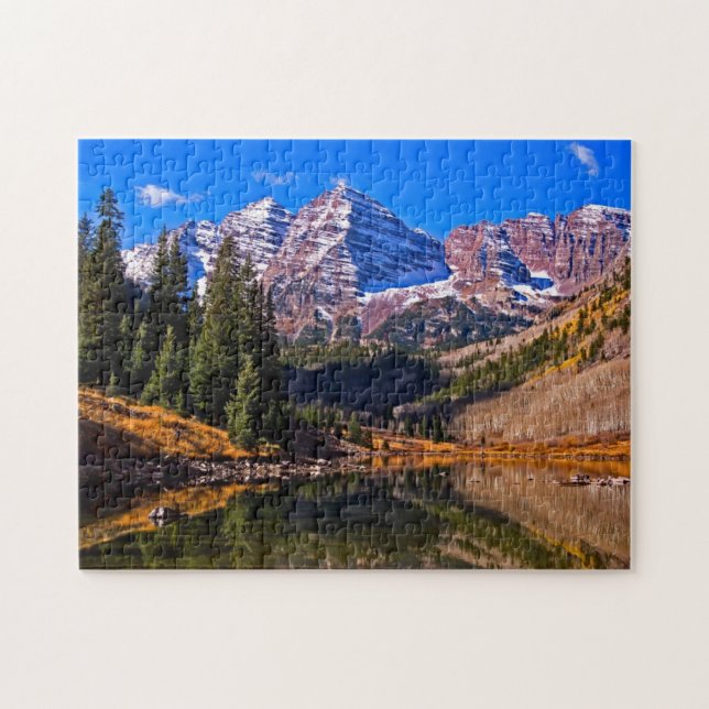 Kastanienbraune Bell Puzzle (Horizontal)