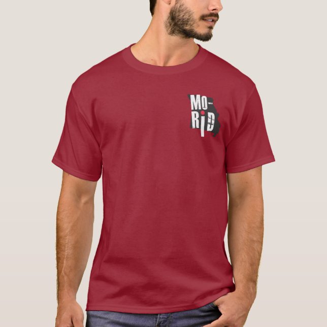 Kastanienbrauner T - Shirt (Vorderseite)