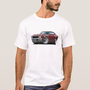 Kastanienbraunes Auto 1968 Buicks GS T-Shirt
