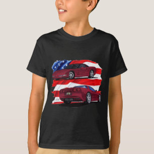 Kastanienbraunes Auto 1999-04 Korvette T-Shirt