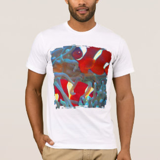 Kastanienbraunes T-Shirt Clownfish Schmutz-4