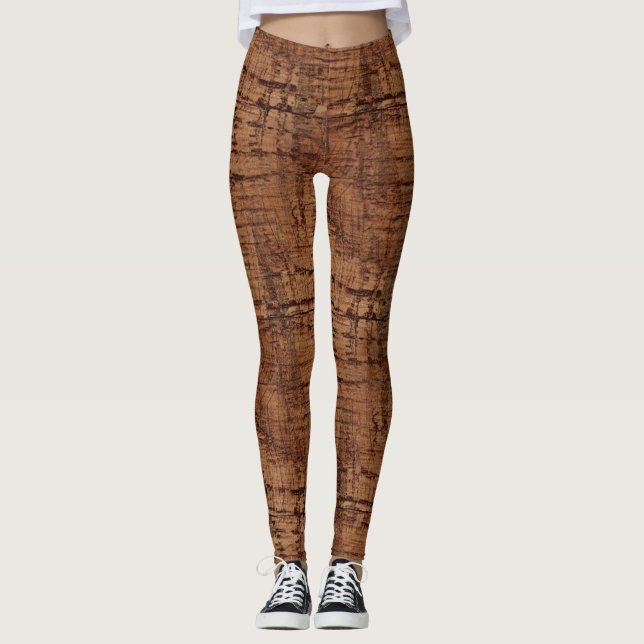 Kastanieneiche-Kastanieneiche Leggings (Vorderseite)