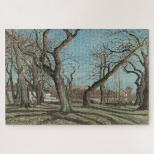 Kastanienhain in Louveciennes 1872 von C.Pissarro Puzzle
