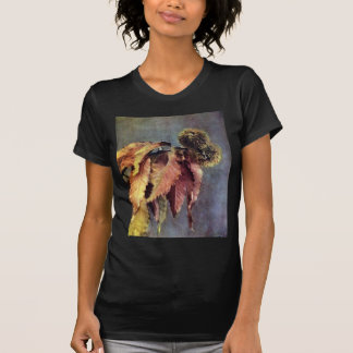 Kastanienhüllen und Blätter T-Shirt