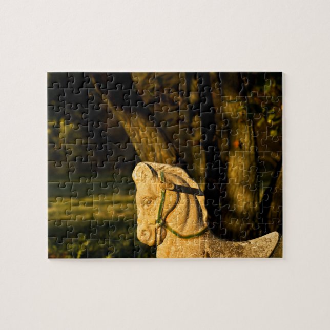Kastanienpferd Puzzle (Horizontal)