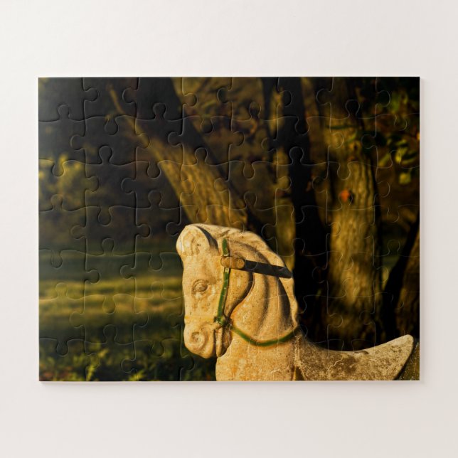 Kastanienpferd Puzzle (Horizontal)