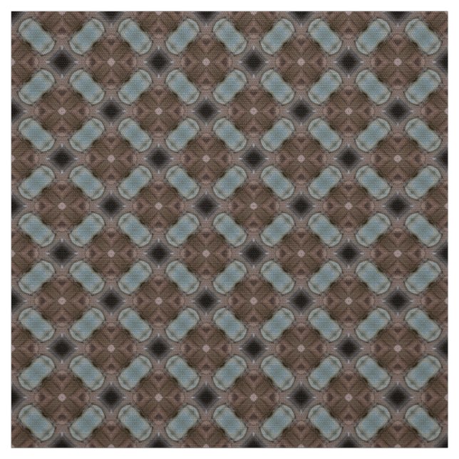 Kastanienrot und weich blaue Upholstermöbel Stoff (Muster)
