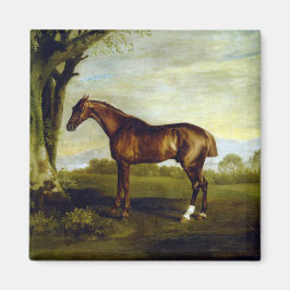 Kastanienrutsche in einer Landschaft (George Stubb Magnet