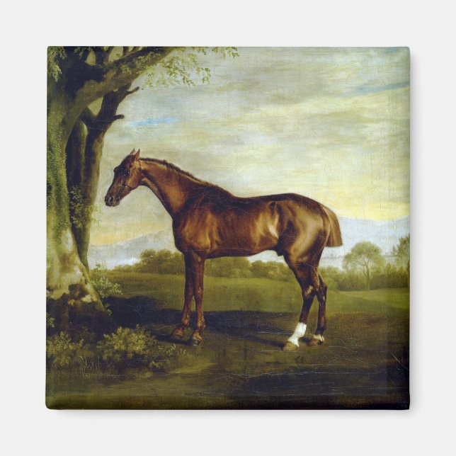 Kastanienrutsche in einer Landschaft (George Stubb Magnet (Vorne)