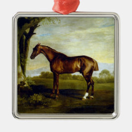 Kastanienrutsche in einer Landschaft (George Stubb Ornament Aus Metall