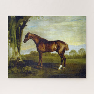 Kastanienrutsche in einer Landschaft (George Stubb Puzzle