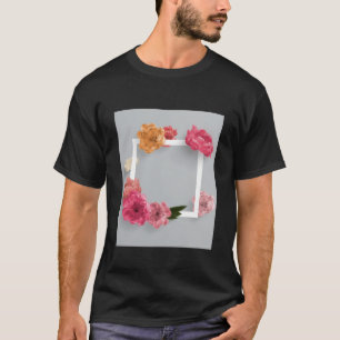 Kästchen für das Zitat von Blüten T-Shirt