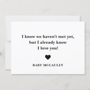 Kästchen für die Ankündigung von Vater-Schwangersc