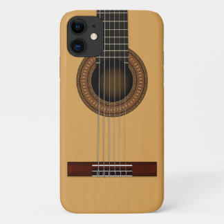 Kasten Akustikgitarre-Samsung-Galaxie-S iPhone 11 Hülle