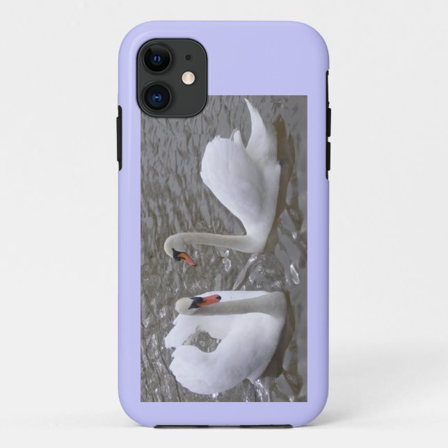 Kasten der Schwan-Paare Iphone5/5S Case-Mate iPhone Hülle (Rückseite)