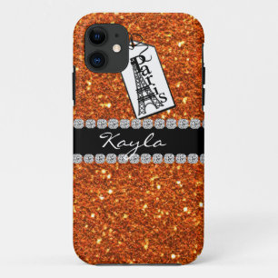 Kasten des Paris-Thema-KORALLENROTER Case-Mate iPhone Hülle