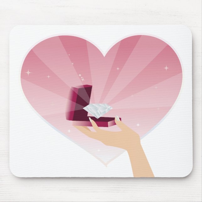 Kasten-Diamant Mousepad (Vorne)