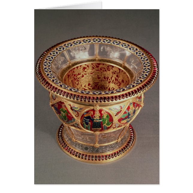 Kasten mit plique-a-jour und Cloisonne (Vorne)