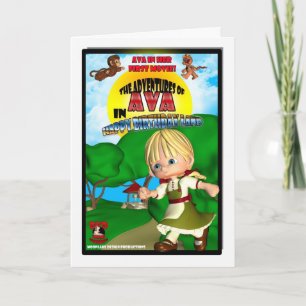 Kasten-Parodie der Ava Geburtstags-Karte DVD Karte