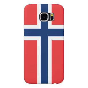 Kasten Samsung-Galaxie-S mit Flagge von Norwegen