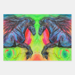 KASTENABWEICHERN-Set aus Flachblech 3 Geschenkpapier Set