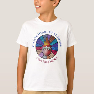 Kastenherz von St. Joseph Stainted Glass Design T-Shirt