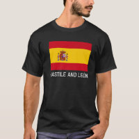 Kastilien und León - Spanien - Flaggenemblem Escud