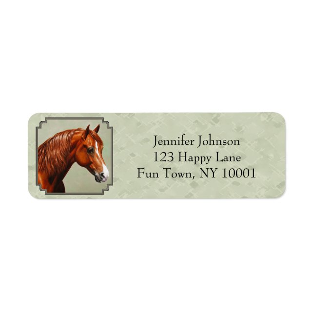 Kastnut Morgan Horse Sage Green (Vorne)