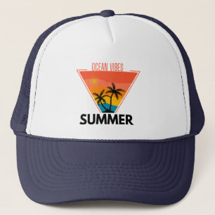 Kastown Summer Cap - Ocean Vibes Beach Hat Truckerkappe