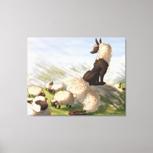 Kastraal Draggo Sheep Guardians - Starke Leinwand