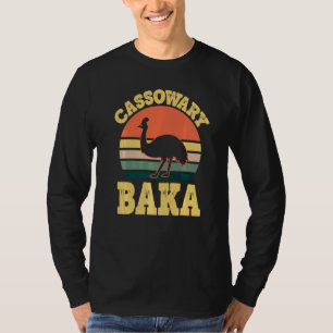 Kasuar Baka Süßer Kasuar Party Oma T-Shirt