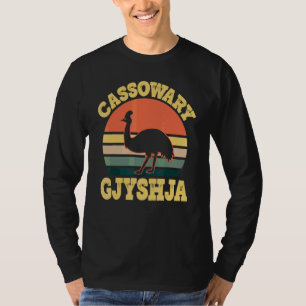 Kasuar Gjyshja Süßer Kasuar Party Albanisch Oma T-Shirt