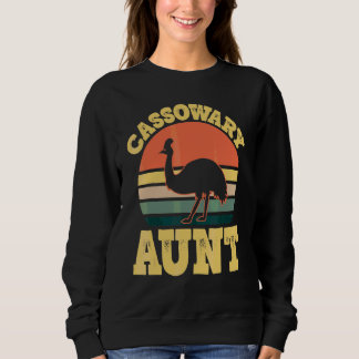 Kasuar Tante Niedlich Kasuar Familienparty Sweatshirt