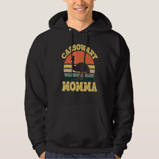 Kasuare-Mama Süße Kasuar-Familienparty Hoodie