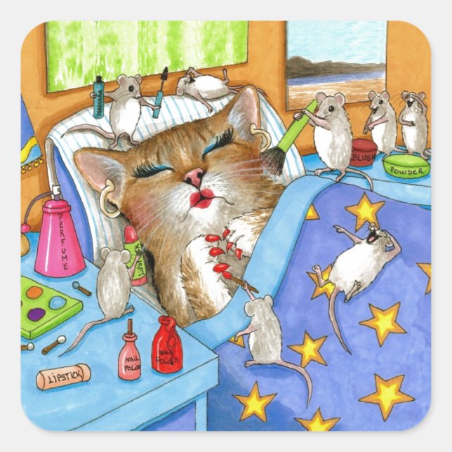 Kat. 508 quadratischer aufkleber (Vorderseite)