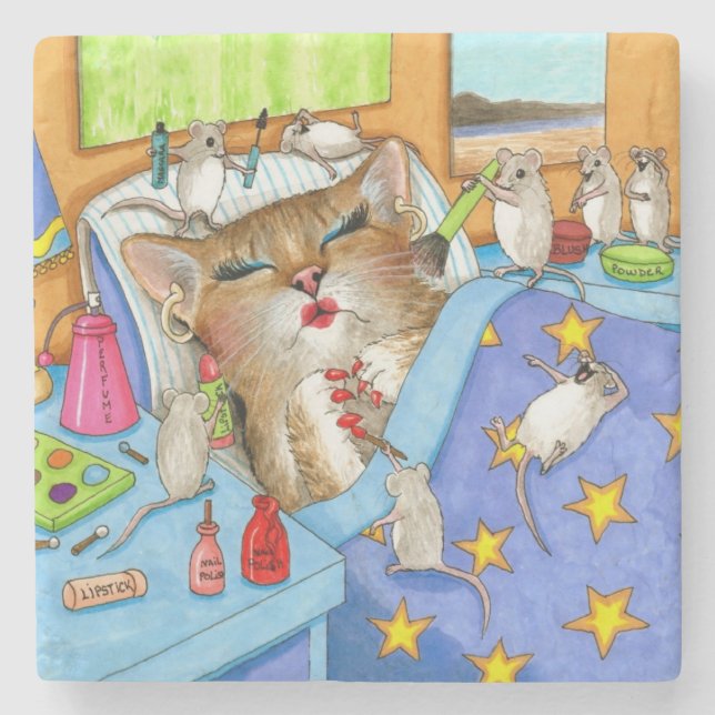 Kat 508 steinuntersetzer (Vorderseite)