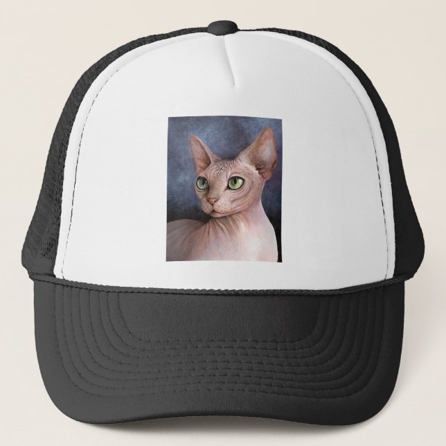 Kat 578 Sphynx Truckerkappe (Vorderseite)