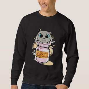 Kat Antidepressive Depression Sweatshirt