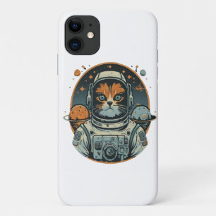 Kat-Astronaut auf Asteroiden Case-Mate iPhone Hülle
